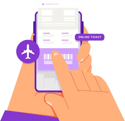 Mobile app illustration